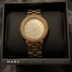 Marc Jacobs MBM3192 Marci Pave Gold Tone Watch